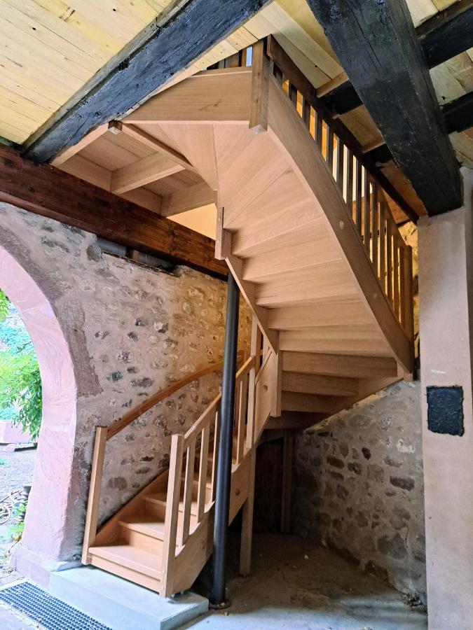 Gite Entre Vignes Et Vergers Maison Historique ゲーバーシュヴィア エクステリア 写真