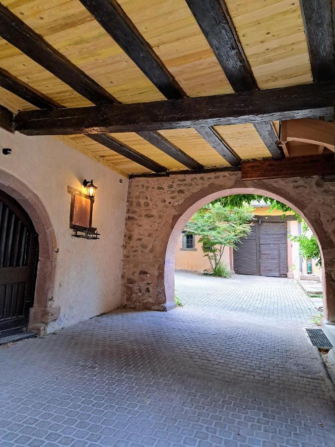 Gite Entre Vignes Et Vergers Maison Historique ゲーバーシュヴィア エクステリア 写真