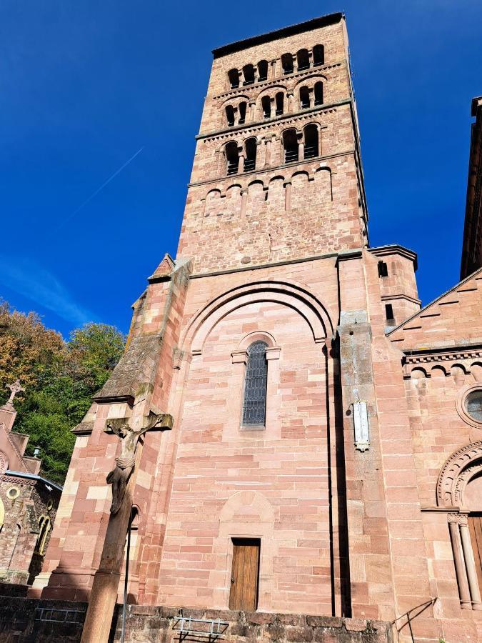 Gite Entre Vignes Et Vergers Maison Historique ゲーバーシュヴィア エクステリア 写真