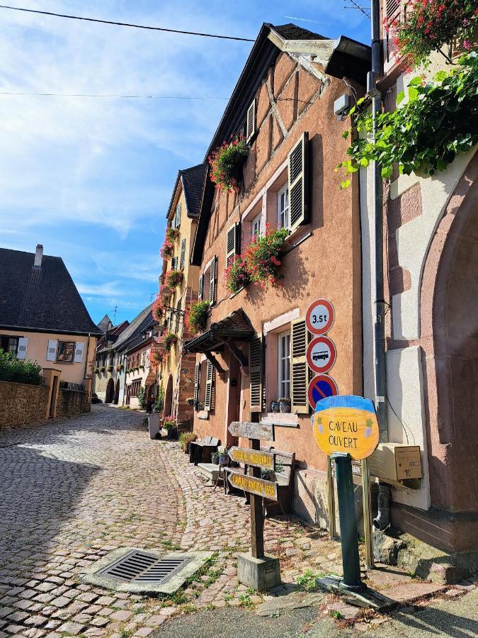Gite Entre Vignes Et Vergers Maison Historique ゲーバーシュヴィア エクステリア 写真