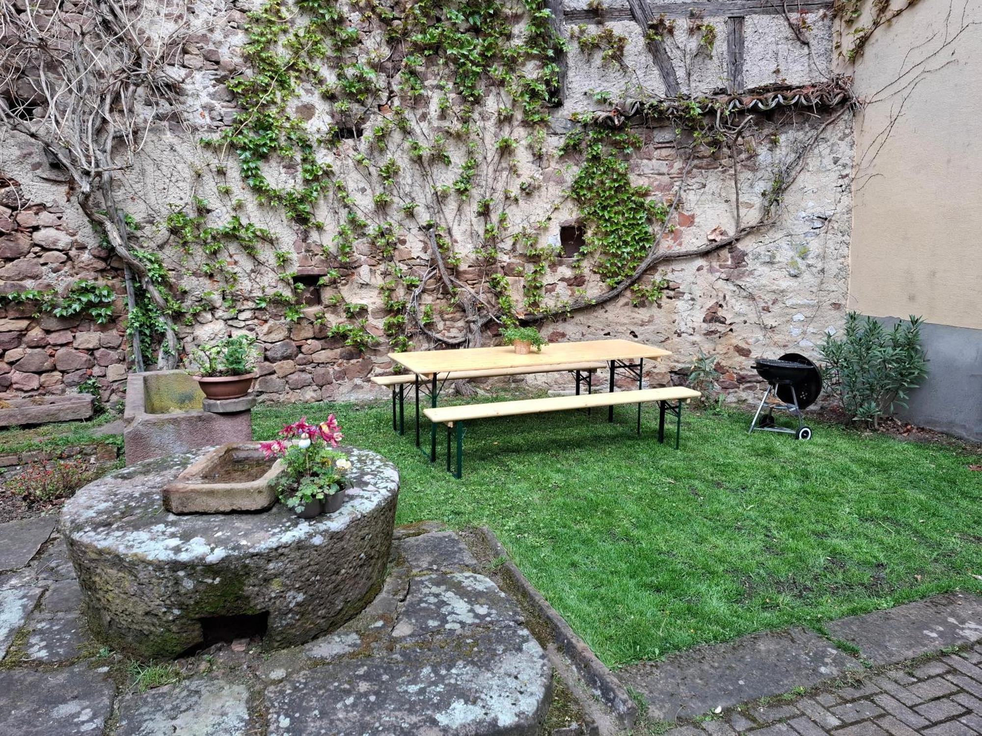 Gite Entre Vignes Et Vergers Maison Historique ゲーバーシュヴィア エクステリア 写真